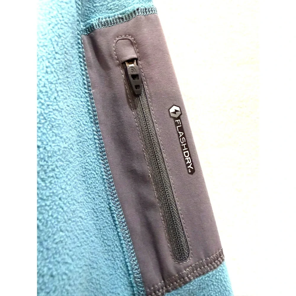 Men's North Face Flash Dry 1/4 Zip Fleece Pullover Size Small‎